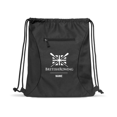 BR Gifts Drawstring Bag – White Logo