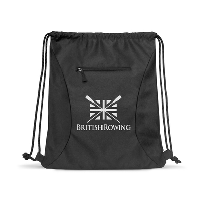 BR Gifts Drawstring Bag – White logo